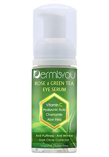 Anti-Wrinkle Eye Serum with Green Tea & Rose Water