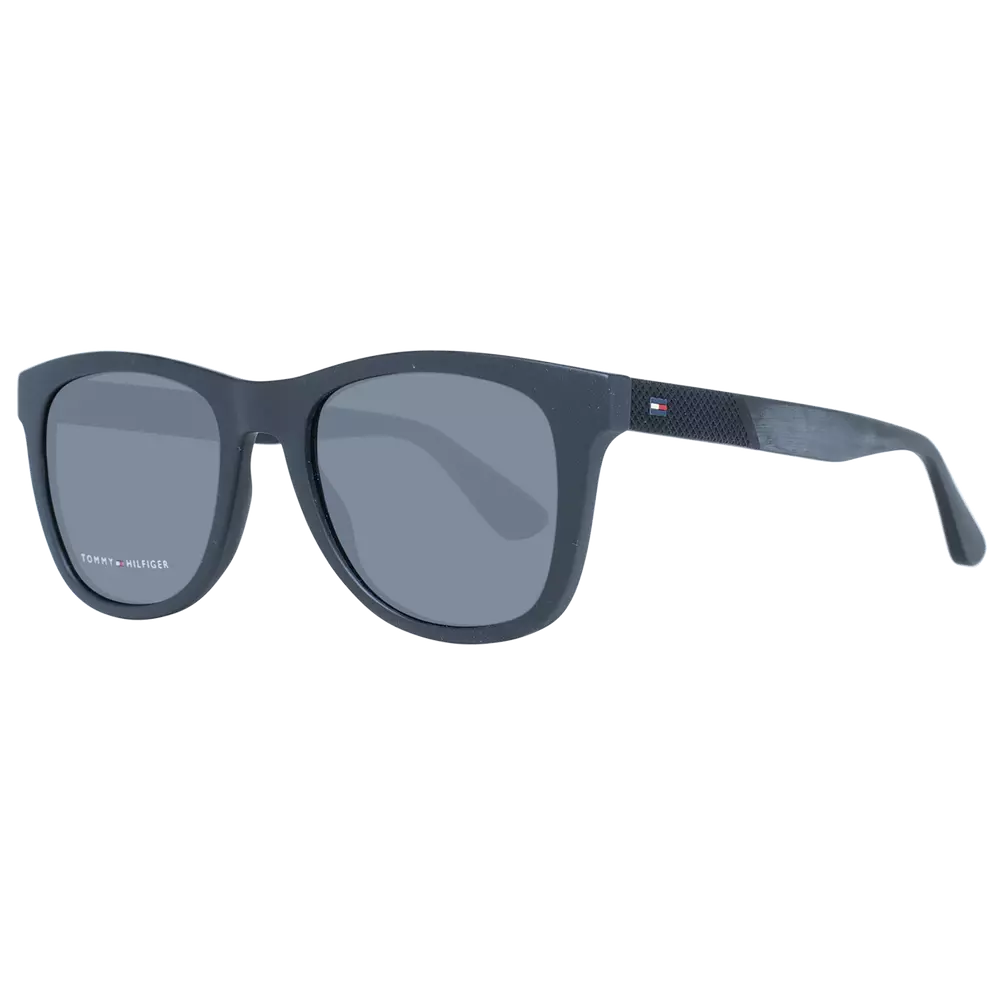 Tommy Hilfiger Black Men Sunglasses