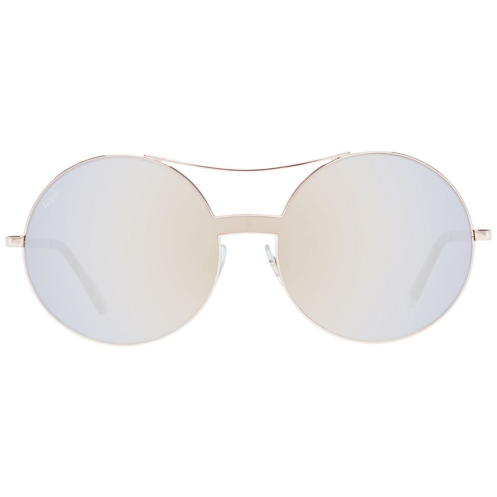 Web Rose Gold Women Sunglasses