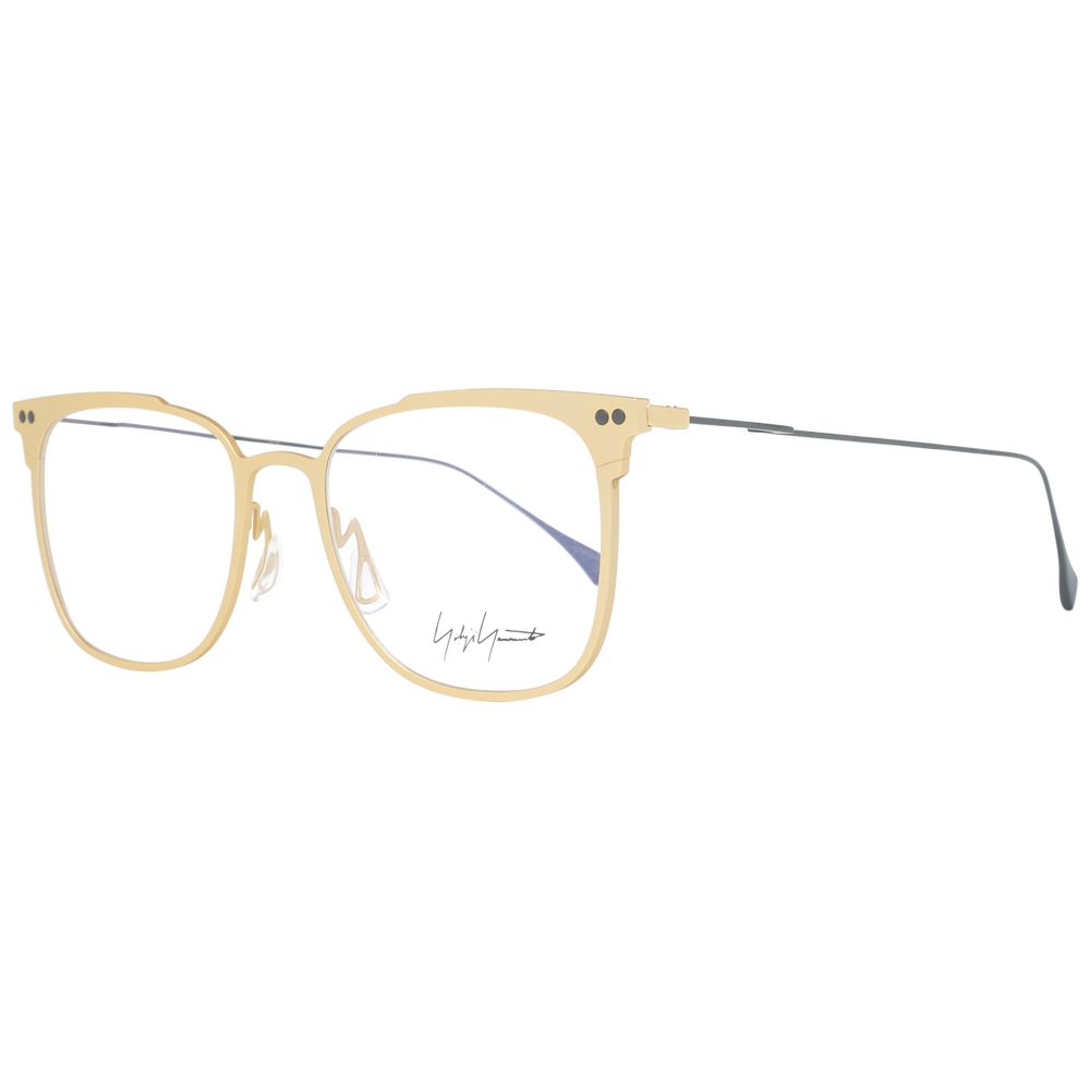 Yohji Yamamoto Gold Men Optical Frames