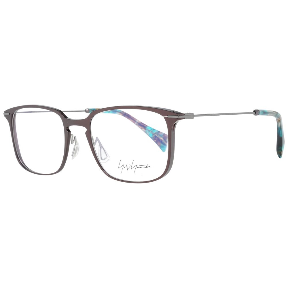 Yohji Yamamoto Brown Men Optical Frames