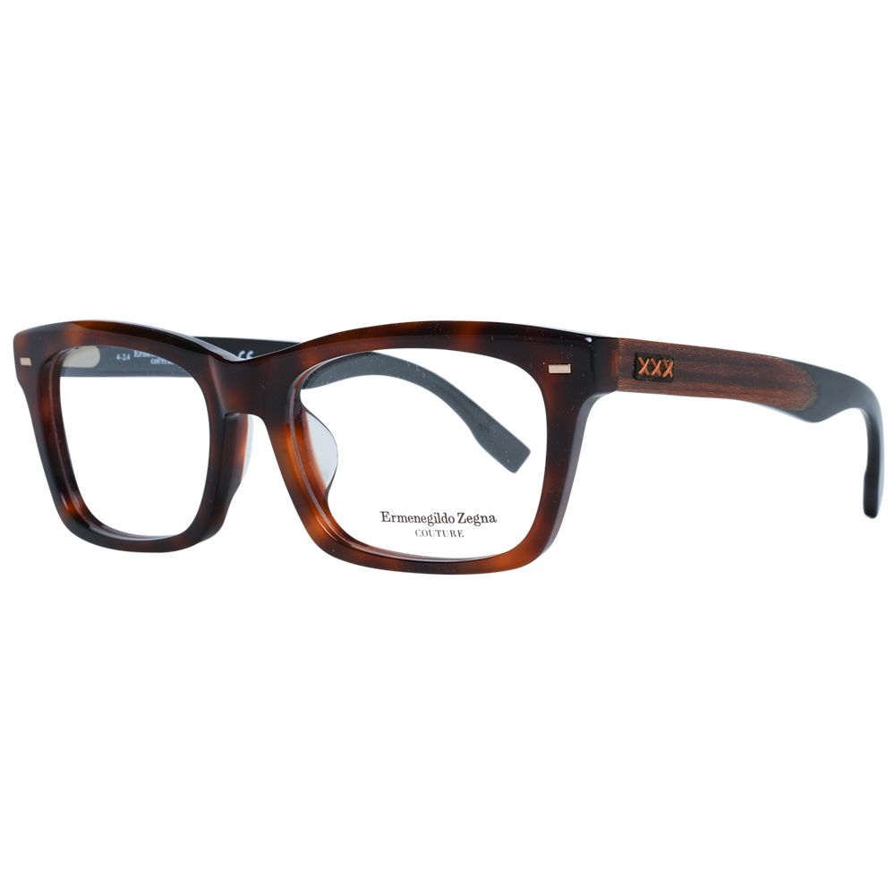 Zegna Couture Brown Men Optical Frames