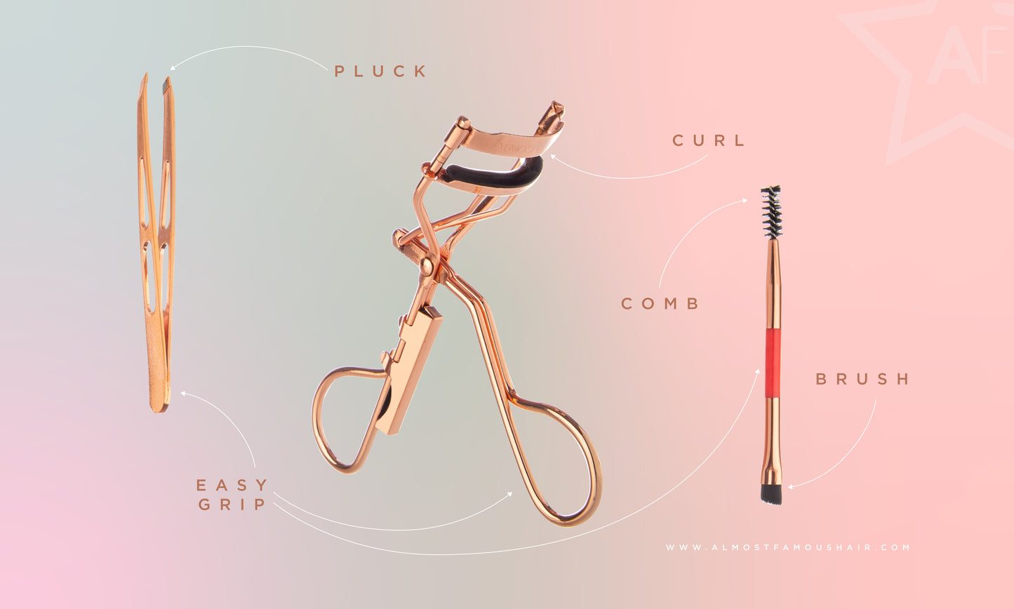 Almost famous Lash Lifter Premium Eye Care Kit - Rose Gold